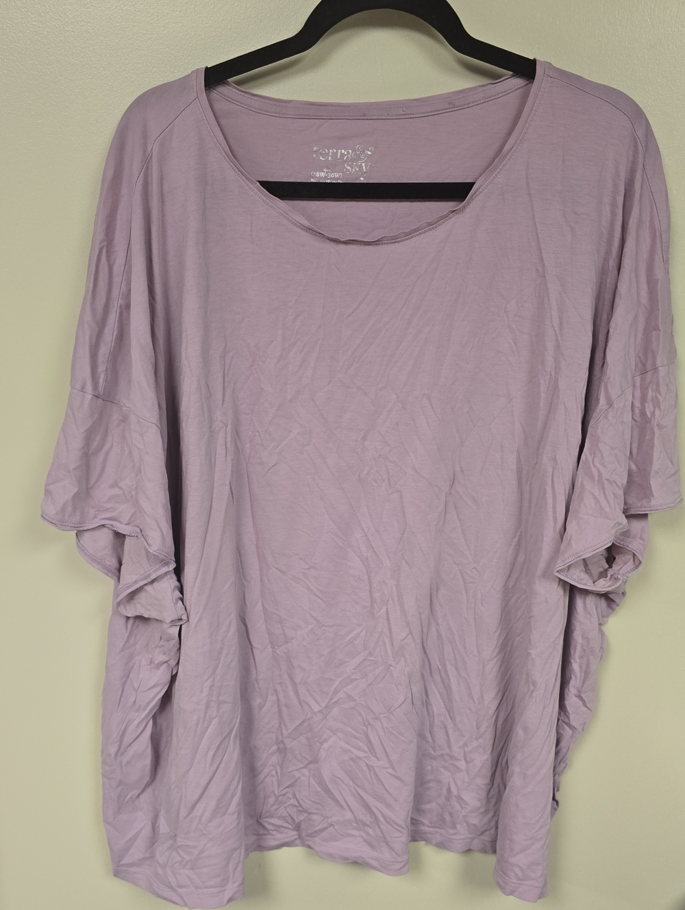 Terra & Sky Lavender Short Sleeve Tee
